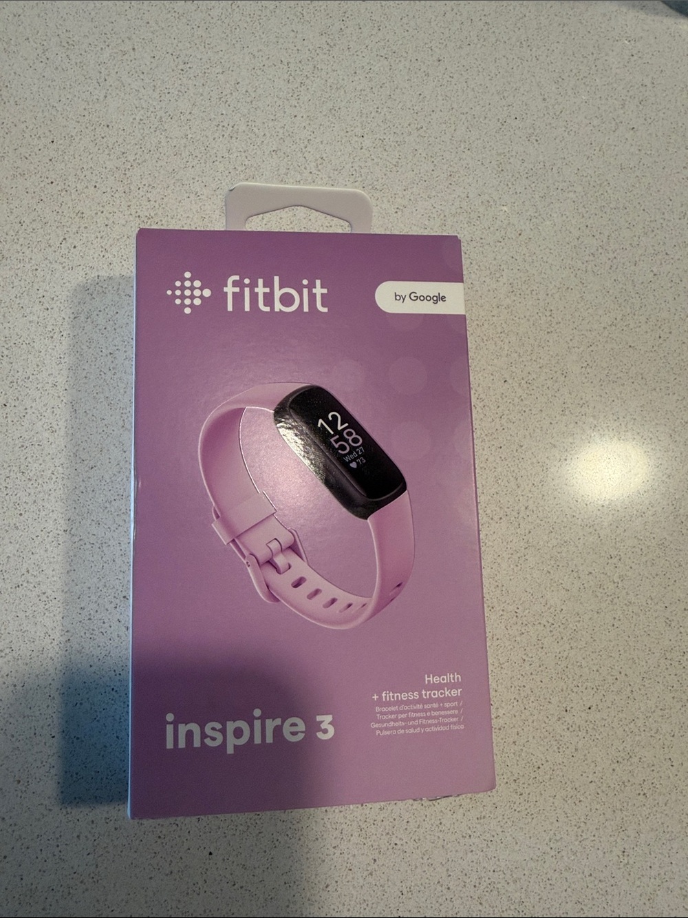 fitbit Inspire 3 Fitness Tracker - Pink Band